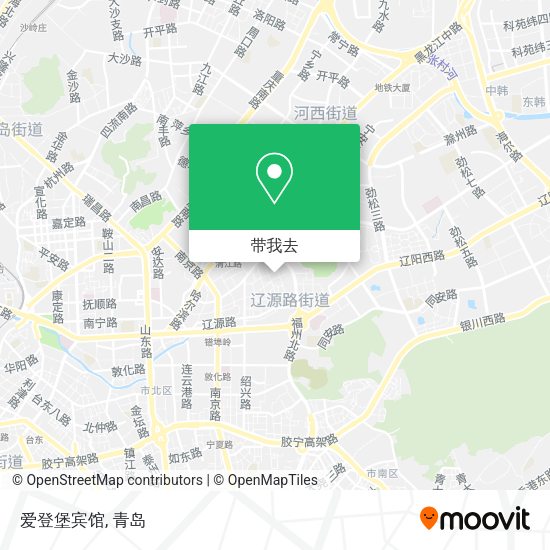 爱登堡宾馆地图