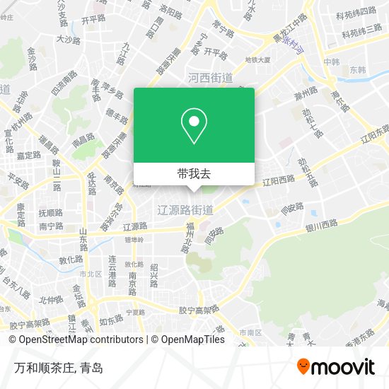 万和顺茶庄地图