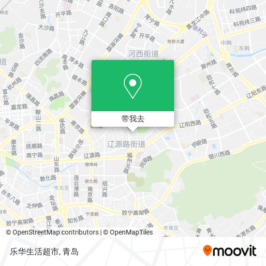 乐华生活超市地图