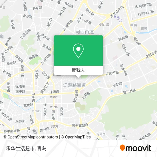 乐华生活超市地图