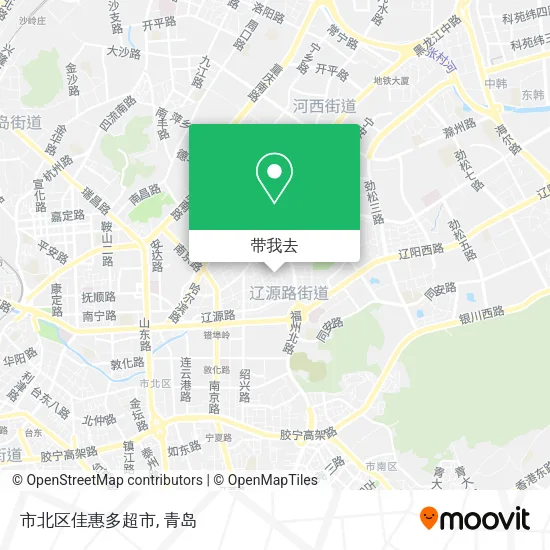市北区佳惠多超市地图
