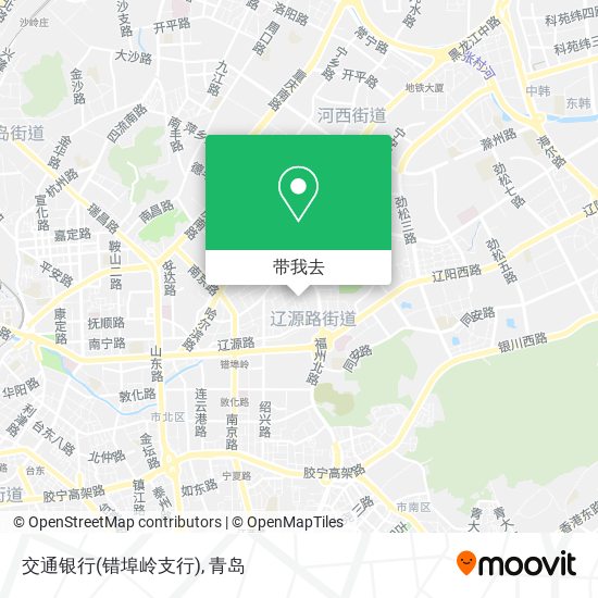交通银行(错埠岭支行)地图