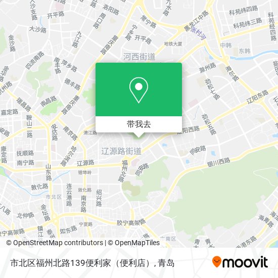 市北区福州北路139便利家（便利店）地图
