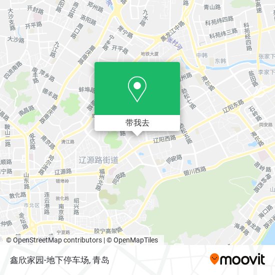 鑫欣家园-地下停车场地图