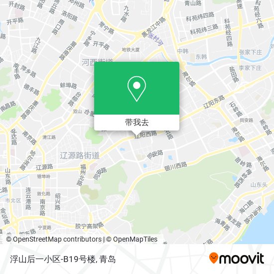 浮山后一小区-B19号楼地图