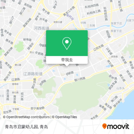 青岛市启蒙幼儿园地图
