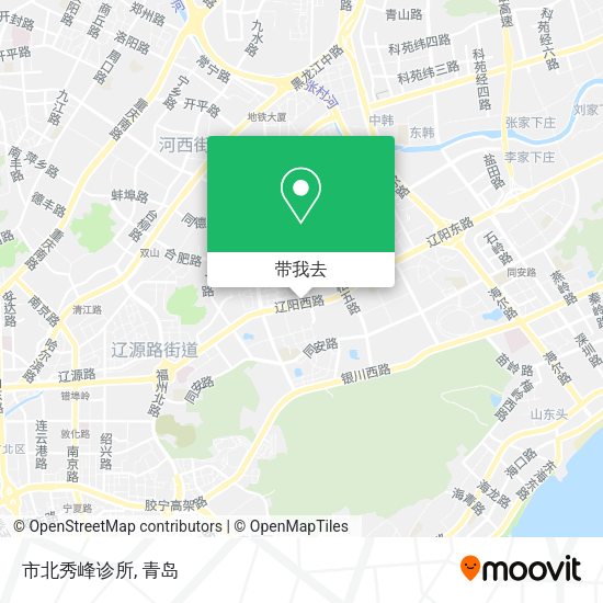 市北秀峰诊所地图