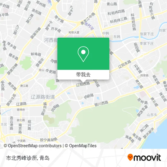市北秀峰诊所地图
