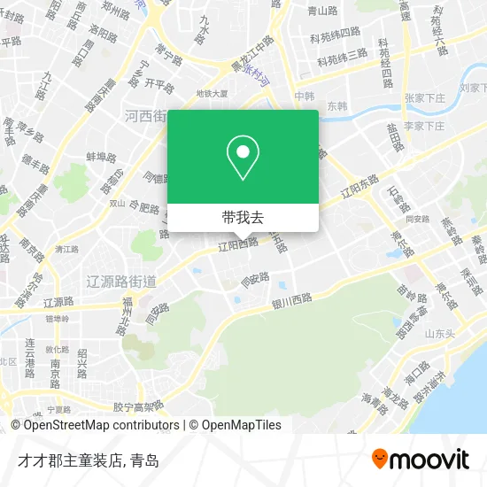 才才郡主童装店地图