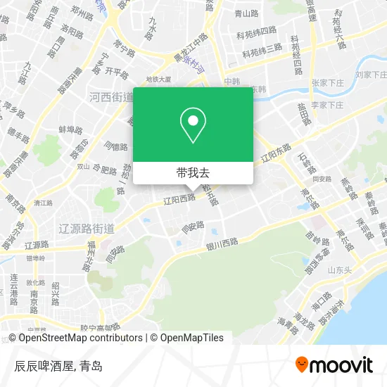 辰辰啤酒屋地图
