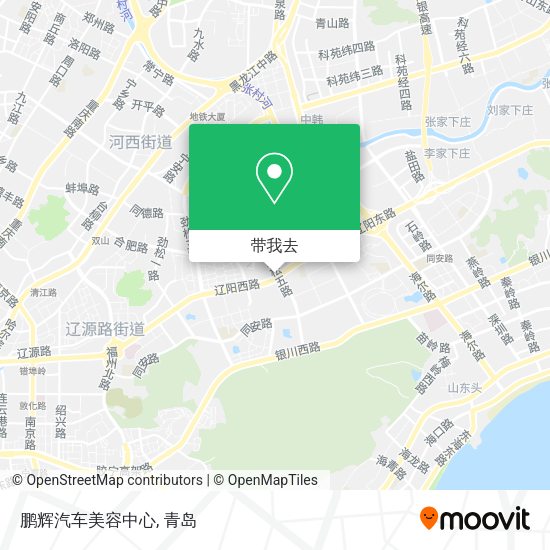 鹏辉汽车美容中心地图