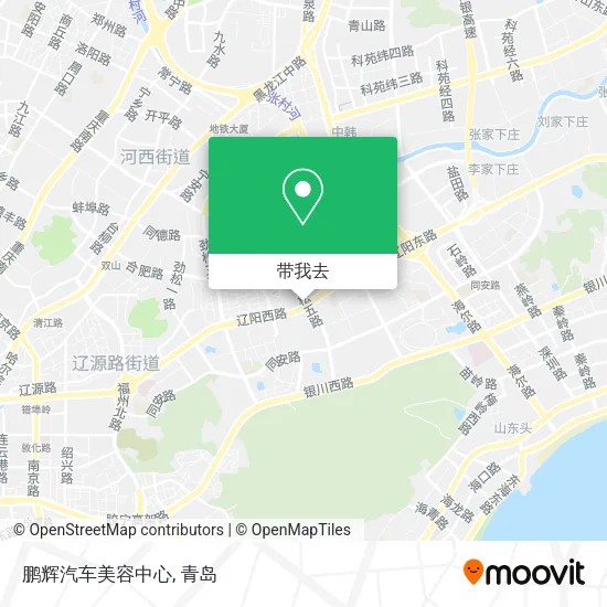 鹏辉汽车美容中心地图