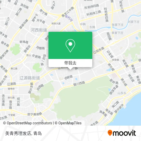 美青秀理发店地图