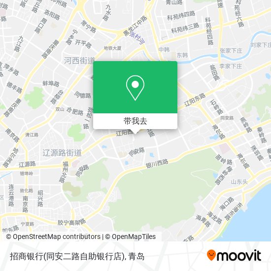 招商银行(同安二路自助银行店)地图