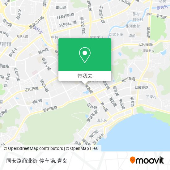 同安路商业街-停车场地图
