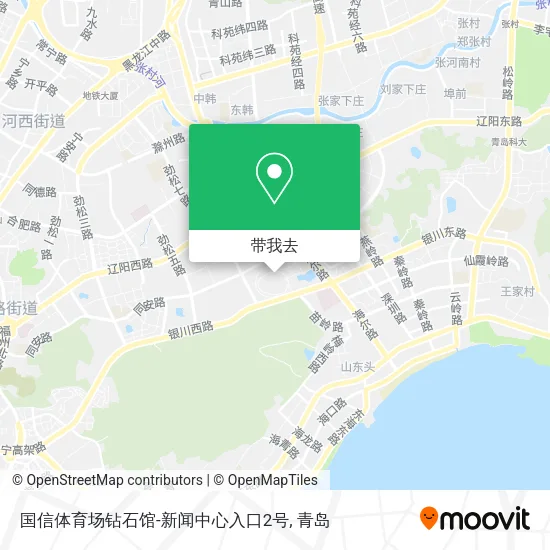 国信体育场钻石馆-新闻中心入口2号地图