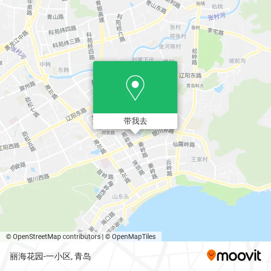 丽海花园-一小区地图