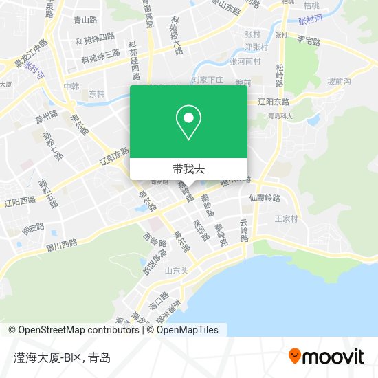 滢海大厦-B区地图