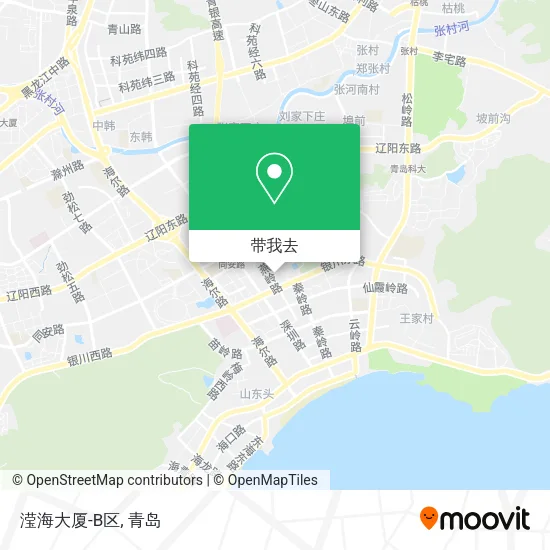 滢海大厦-B区地图
