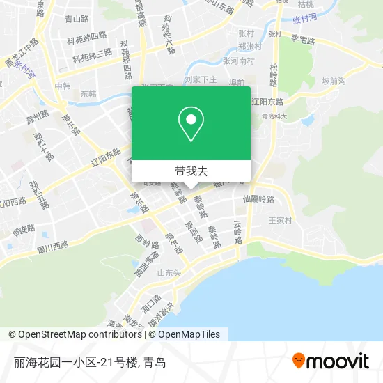 丽海花园一小区-21号楼地图