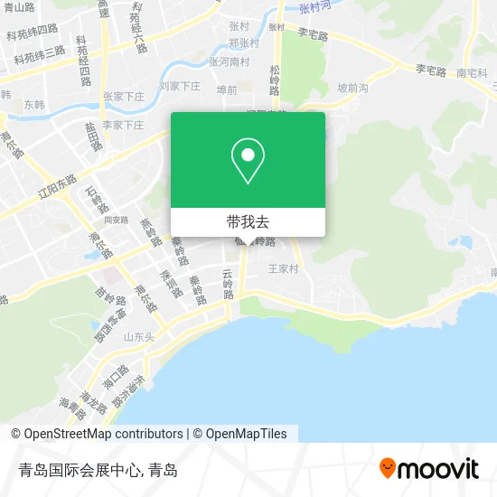 青岛国际会展中心地图