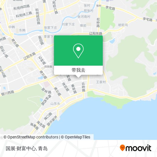 国展·财富中心地图