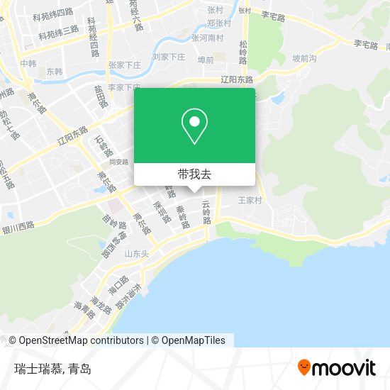 瑞士瑞慕地图