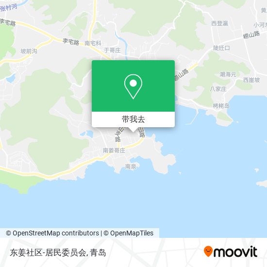 东姜社区-居民委员会地图
