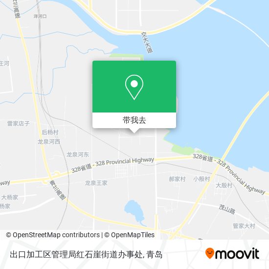 出口加工区管理局红石崖街道办事处地图