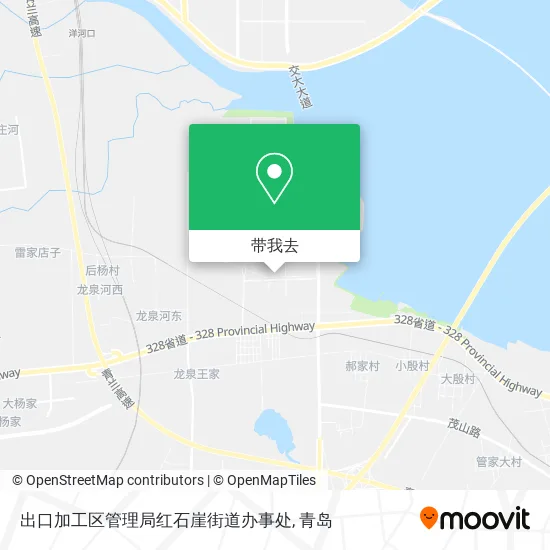 出口加工区管理局红石崖街道办事处地图