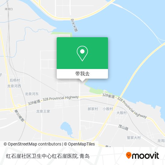 红石崖社区卫生中心红石崖医院地图