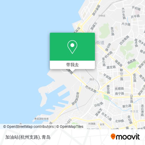 加油站(杭州支路)地图