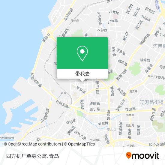 四方机厂单身公寓地图