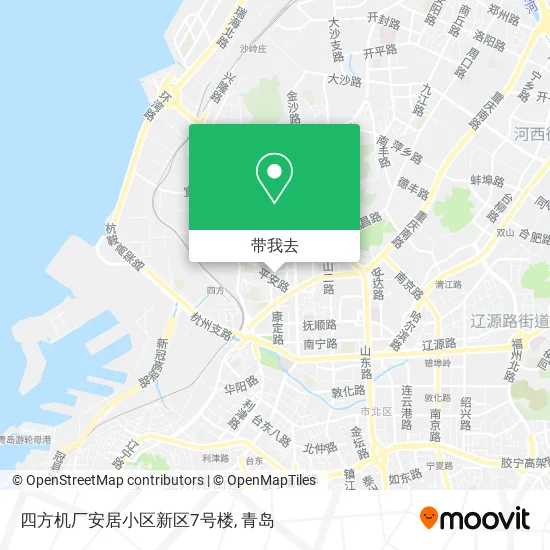 四方机厂安居小区新区7号楼地图
