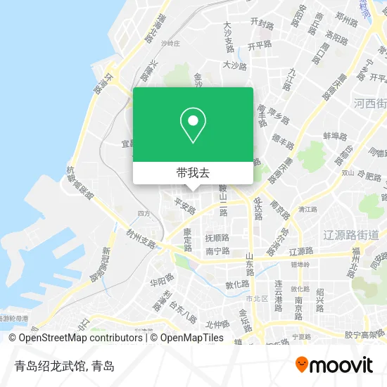 青岛绍龙武馆地图