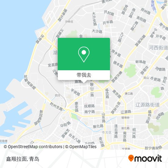 鑫顺拉面地图