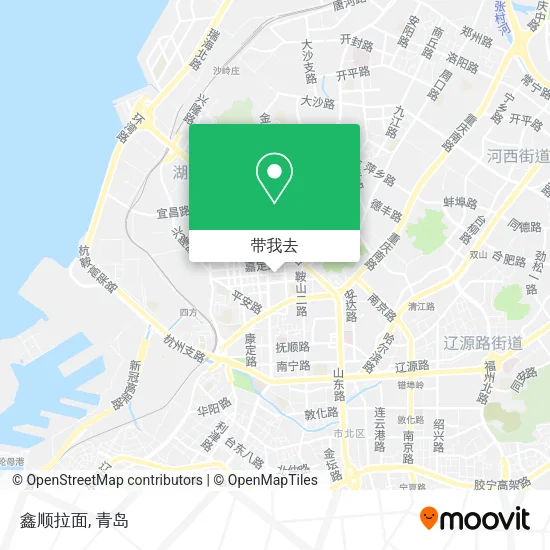 鑫顺拉面地图