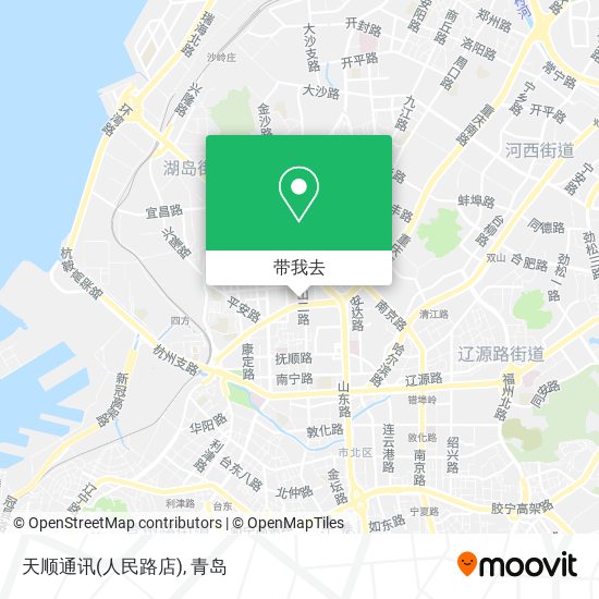 天顺通讯(人民路店)地图