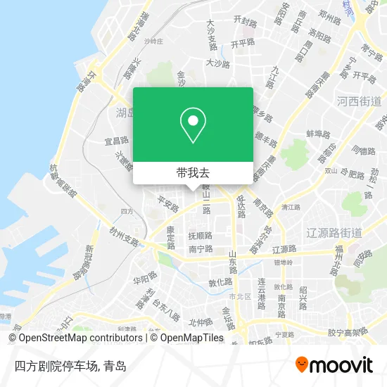 四方剧院停车场地图
