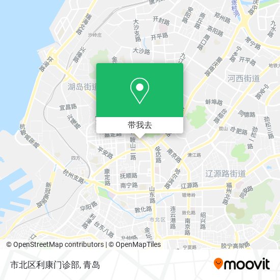 市北区利康门诊部地图