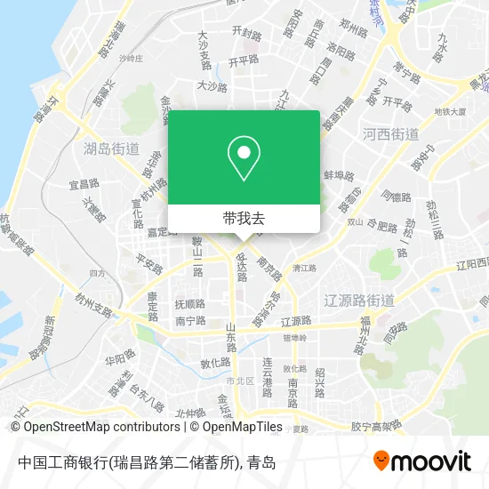 中国工商银行(瑞昌路第二储蓄所)地图