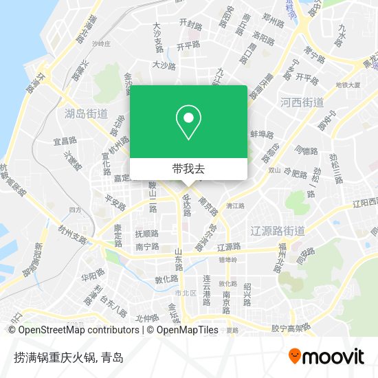 捞满锅重庆火锅地图