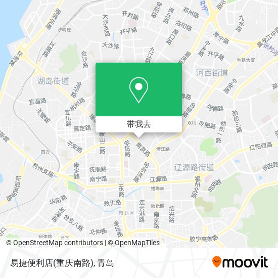 易捷便利店(重庆南路)地图