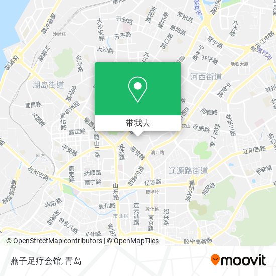 燕子足疗会馆地图