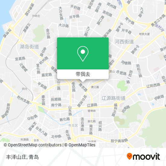 丰泽山庄地图