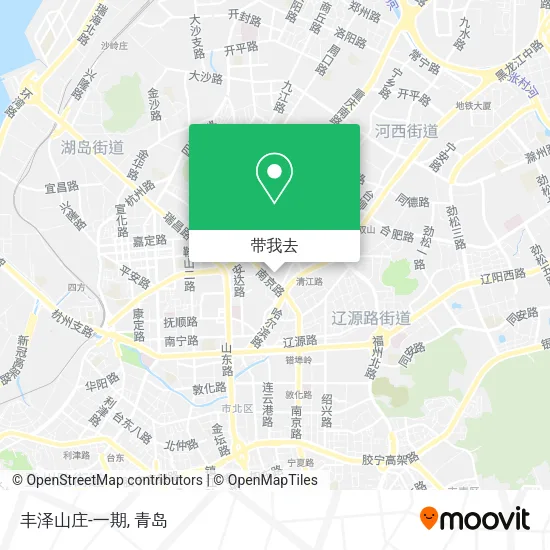 丰泽山庄-一期地图