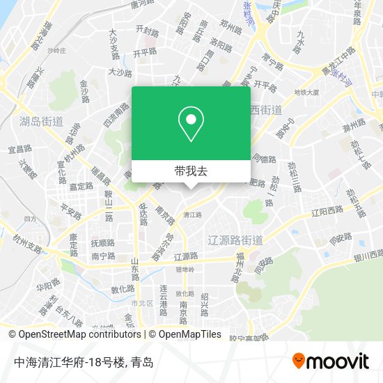 中海清江华府-18号楼地图
