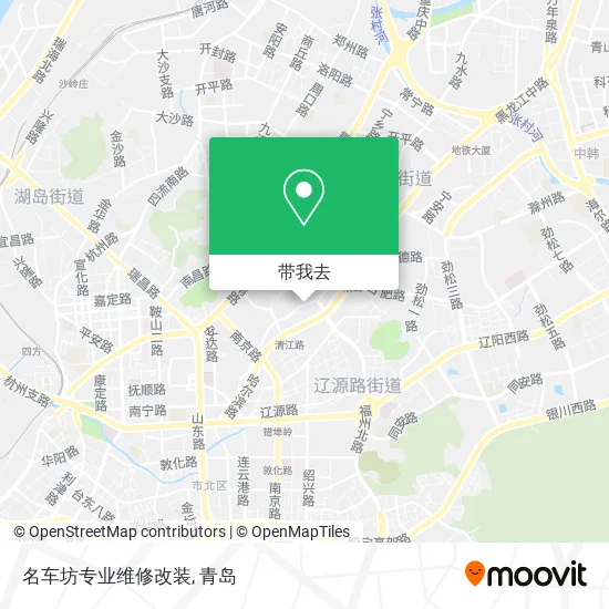 名车坊专业维修改装地图