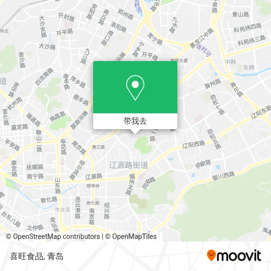 喜旺食品地图