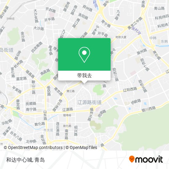 和达中心城地图